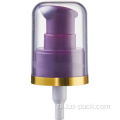 Airless Cream Pump Jar Gold voor ronde fles